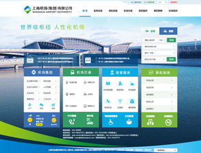 上海机场网站建设与网页开发 打造现代化数字门户